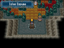 Isla Canela en Pokémon HeartGold y SoulSilver — captura 1 Isla Canela en Pokémon HeartGold y SoulSilver — captura 1