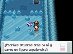 Ruta Helada en Pokémon HeartGold y SoulSilver — captura 1 Ruta Helada en Pokémon HeartGold y SoulSilver — captura 1