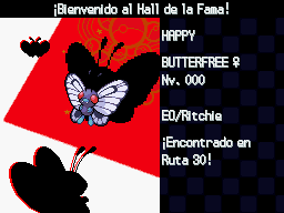 Liga Pokémon en Pokémon HeartGold y SoulSilver — captura 1 Liga Pokémon en Pokémon HeartGold y SoulSilver — captura 1