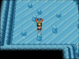 Ruta Helada en Pokémon HeartGold y SoulSilver — captura 1 Ruta Helada en Pokémon HeartGold y SoulSilver — captura 1
