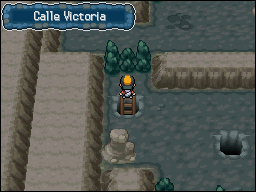 Calle Victoria en Pokémon HeartGold y SoulSilver — captura 2