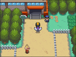 Ruta 35 en Pokémon HeartGold y SoulSilver — captura 1 Ruta 35 en Pokémon HeartGold y SoulSilver — captura 1