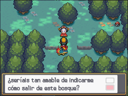 Encinar en Pokémon HeartGold y SoulSilver — captura 1 Encinar en Pokémon HeartGold y SoulSilver — captura 1