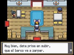 S.S Aqua en Pokémon HeartGold y SoulSilver — captura 2