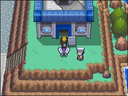 Ciudad Olivo en Pokémon HeartGold y SoulSilver — captura 2 Ciudad Olivo en Pokémon HeartGold y SoulSilver — captura 2