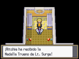 Ciudad Carmín en Pokémon HeartGold y SoulSilver — captura 2 Ciudad Carmín en Pokémon HeartGold y SoulSilver — captura 2