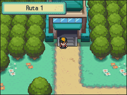 Ruta 2-1 en Pokémon HeartGold y SoulSilver — captura 2 Ruta 2-1 en Pokémon HeartGold y SoulSilver — captura 2