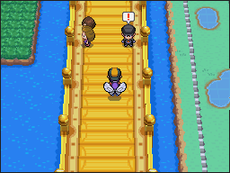 Ruta 9 en Pokémon HeartGold y SoulSilver — captura 1 Ruta 9 en Pokémon HeartGold y SoulSilver — captura 1