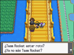Ruta 9 en Pokémon HeartGold y SoulSilver — captura 2 Ruta 9 en Pokémon HeartGold y SoulSilver — captura 2