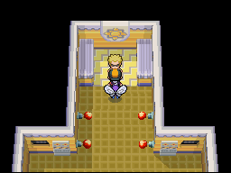 Ciudad Carmín en Pokémon HeartGold y SoulSilver — captura 2 Ciudad Carmín en Pokémon HeartGold y SoulSilver — captura 2