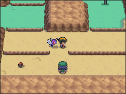 Ruta 9 en Pokémon HeartGold y SoulSilver — captura 1 Ruta 9 en Pokémon HeartGold y SoulSilver — captura 1