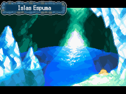 Isla Canela en Pokémon HeartGold y SoulSilver — captura 1 Isla Canela en Pokémon HeartGold y SoulSilver — captura 1