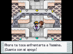 Gimnasio Olivo en Pokémon HeartGold y SoulSilver — captura 1 Gimnasio Olivo en Pokémon HeartGold y SoulSilver — captura 1