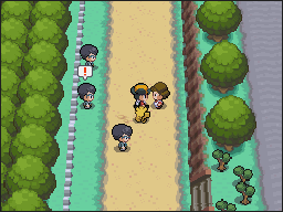 Ruta 12-15 en Pokémon HeartGold y SoulSilver — captura 1