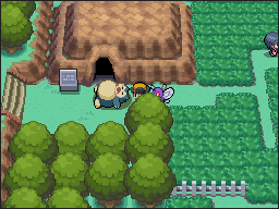 Ruta 11 en Pokémon HeartGold y SoulSilver — captura 2 Ruta 11 en Pokémon HeartGold y SoulSilver — captura 2