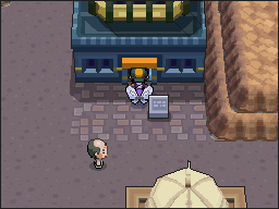 Pueblo Lavanda en Pokémon HeartGold y SoulSilver — captura 1 Pueblo Lavanda en Pokémon HeartGold y SoulSilver — captura 1