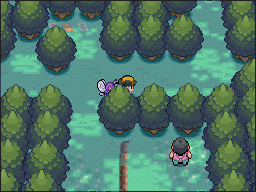 Encinar en Pokémon HeartGold y SoulSilver — captura 2 Encinar en Pokémon HeartGold y SoulSilver — captura 2