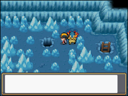 Ruta Helada en Pokémon HeartGold y SoulSilver — captura 1 Ruta Helada en Pokémon HeartGold y SoulSilver — captura 1