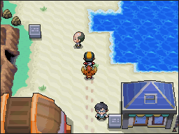 Ciudad Orquídea en Pokémon HeartGold y SoulSilver — captura 1