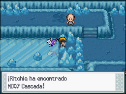 Ruta Helada en Pokémon HeartGold y SoulSilver — captura 1 Ruta Helada en Pokémon HeartGold y SoulSilver — captura 1