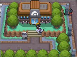 Ciudad Plateada en Pokémon HeartGold y SoulSilver — captura 1 Ciudad Plateada en Pokémon HeartGold y SoulSilver — captura 1