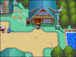 Pueblo Primavera en Pokémon HeartGold y SoulSilver — captura 2