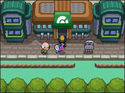 Ciudad Azulona en Pokémon HeartGold y SoulSilver — captura 2 Ciudad Azulona en Pokémon HeartGold y SoulSilver — captura 2