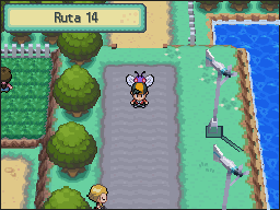 Ruta 12-15 en Pokémon HeartGold y SoulSilver — captura 1