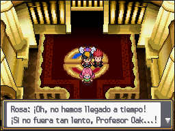 Liga Pokémon en Pokémon HeartGold y SoulSilver — captura 1 Liga Pokémon en Pokémon HeartGold y SoulSilver — captura 1