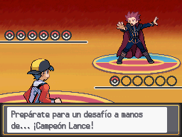Liga Pokémon en Pokémon HeartGold y SoulSilver — captura 2 Liga Pokémon en Pokémon HeartGold y SoulSilver — captura 2