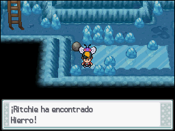 Ruta Helada en Pokémon HeartGold y SoulSilver — captura 1 Ruta Helada en Pokémon HeartGold y SoulSilver — captura 1