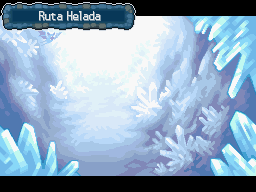 Ruta Helada en Pokémon HeartGold y SoulSilver — captura 1 Ruta Helada en Pokémon HeartGold y SoulSilver — captura 1