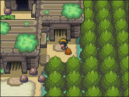 Ruinas Alfa en Pokémon HeartGold y SoulSilver — captura 2 Ruinas Alfa en Pokémon HeartGold y SoulSilver — captura 2