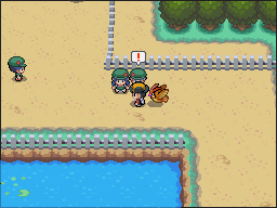 Ruta 35 en Pokémon HeartGold y SoulSilver — captura 2 Ruta 35 en Pokémon HeartGold y SoulSilver — captura 2