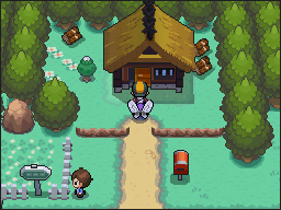 Pueblo Azalea en Pokémon HeartGold y SoulSilver — captura 2 Pueblo Azalea en Pokémon HeartGold y SoulSilver — captura 2