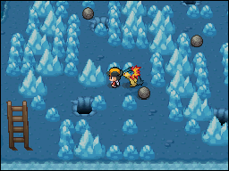 Ruta Helada en Pokémon HeartGold y SoulSilver — captura 1 Ruta Helada en Pokémon HeartGold y SoulSilver — captura 1