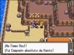Isla Canela en Pokémon HeartGold y SoulSilver — captura 1 Isla Canela en Pokémon HeartGold y SoulSilver — captura 1