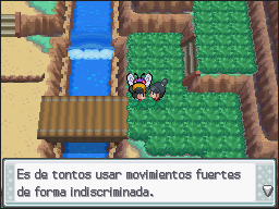Ruta 45-46 en Pokémon HeartGold y SoulSilver — captura 1 Ruta 45-46 en Pokémon HeartGold y SoulSilver — captura 1