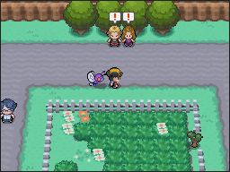 Pueblo Lavanda en Pokémon HeartGold y SoulSilver — captura 1 Pueblo Lavanda en Pokémon HeartGold y SoulSilver — captura 1