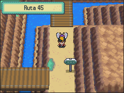 Ruta 45-46 en Pokémon HeartGold y SoulSilver — captura 1 Ruta 45-46 en Pokémon HeartGold y SoulSilver — captura 1