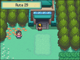 Ruta 45-46 en Pokémon HeartGold y SoulSilver — captura 2 Ruta 45-46 en Pokémon HeartGold y SoulSilver — captura 2
