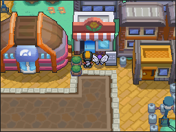 Ciudad Trigal en Pokémon HeartGold y SoulSilver — captura 1 Ciudad Trigal en Pokémon HeartGold y SoulSilver — captura 1