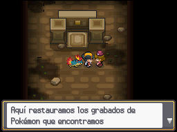 Ruinas Alfa en Pokémon HeartGold y SoulSilver — captura 1 Ruinas Alfa en Pokémon HeartGold y SoulSilver — captura 1
