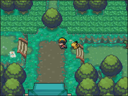 Ruta 2-1 en Pokémon HeartGold y SoulSilver — captura 2 Ruta 2-1 en Pokémon HeartGold y SoulSilver — captura 2