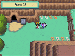 Ruta 45-46 en Pokémon HeartGold y SoulSilver — captura 1 Ruta 45-46 en Pokémon HeartGold y SoulSilver — captura 1