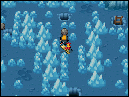 Ruta Helada en Pokémon HeartGold y SoulSilver — captura 1 Ruta Helada en Pokémon HeartGold y SoulSilver — captura 1