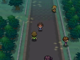 Bosque Azulejo en Pokémon Negro 2 y Blanco 2 — captura 1 Bosque Azulejo en Pokémon Negro 2 y Blanco 2 — captura 1