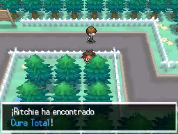 Bosque Azulejo en Pokémon Negro 2 y Blanco 2 — captura 2 Bosque Azulejo en Pokémon Negro 2 y Blanco 2 — captura 2