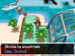 Ciudad Marga en Pokémon Negro 2 y Blanco 2 — captura 1 Ciudad Marga en Pokémon Negro 2 y Blanco 2 — captura 1