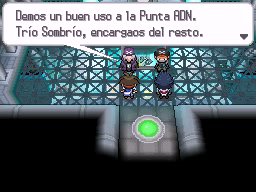 Fragata Plasma (1ª visita) en Pokémon Negro 2 y Blanco 2 — captura 2